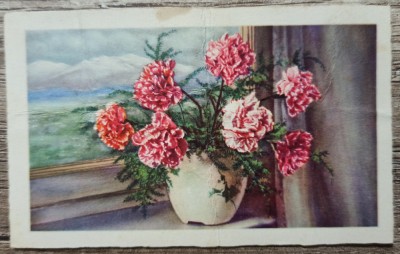 Felicitare interbelica foto