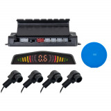 Cumpara ieftin Pachet Senzori parcare auto PNI Escort P16 A cu 4 receptori 16mm tip OEM + Sticky Pad Blue