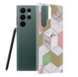 Husa Samsung Galaxy S22 Ultra 5G Techsuit Marble, mov