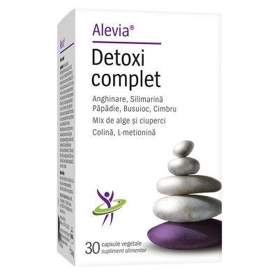 Detoxi Complet 30 capsule Alevia foto