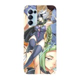 Husa compatibila cu Oppo A54 5G model Witch Regret Edens Zero, Silicon, TPU, Viceversa, Transparent, Carcasa