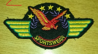 C7 98 - Ecuson tematica aviatie - Sportswear foto