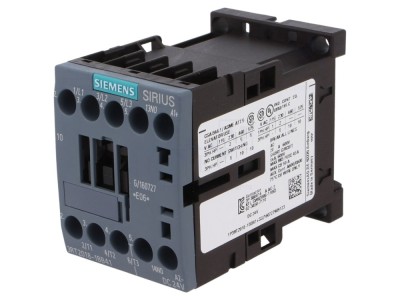 Contactor 3P 24VDC 17A, NO x3 foto