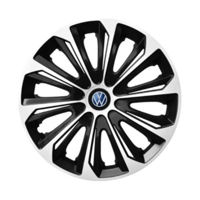 Set 4 capace roti Extra strong silver R16 Compatibil Cu VW foto