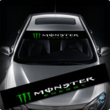 Sticker parasolar auto MONSTER (126 x 16cm) ManiaStiker, AutoLux