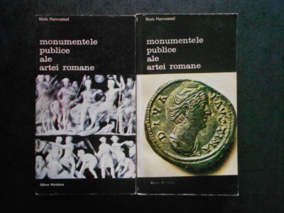NIELS HANNESTAD - MONUMENTELE PUBLICE ALE ARTEI ROMANE 2 volume foto