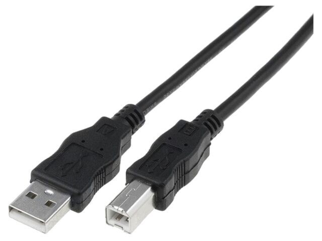 Cablu USB 2.0 A-B 5m, negru