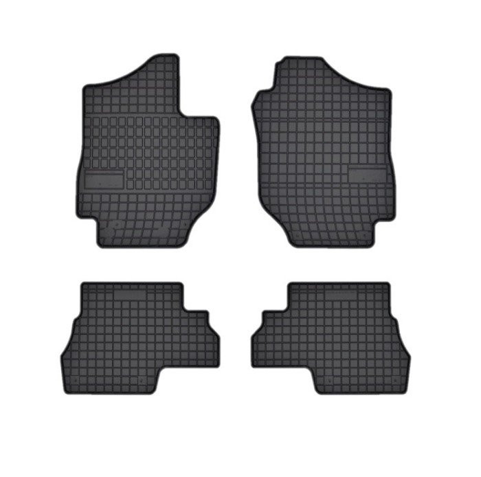 Set covorase auto din cauciuc pentru Suzuki Jimny 2 2018-&amp;gt; prezent, presuri RapidAuto, Negru