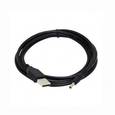 Cablu Negru de Alimentare USB AM la 3.5 mm, 1.8 m foto