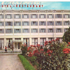 CPI B 11135 CARTE POSTALA - BACAU. HOTELUL SI RESTAURANTUL "BISTRITA", RPR