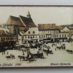 M3 C3 - Magnet frigider tematica turism - Brasov - Romania 15