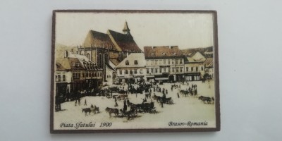 M3 C3 - Magnet frigider tematica turism - Brasov - Romania 15 foto