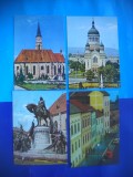 HOPCT LOT 2472 - CLUJ NAPOCA -4 CARTI POSTALE-CIRCULATE