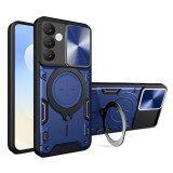 Husa Samsung Galaxy S25 FE Asteroid GSM CamGuard Pro, albastru
