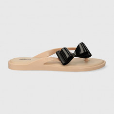 Melissa slapi MELISSA FLIP FLOP CUTE AD femei, culoarea bej, M.33961.Q450