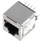Conector RJ45 soclu PIN 8 Cat 6 ecranat 8p8c THT