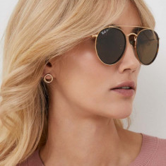 Ray-Ban ochelari de soare femei, culoarea maro