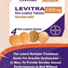 Levitra: The Latest Reliable Treatment Guide For Erectile Dysfunction In Men, To Provide Durable Sexual Performances In Bed Wit