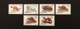 Rom&acirc;nia 1997 - Set Complet de 6 Mărci Poștale "Animale cu Blană / Faună Sălbatică" (Mamifere / Carnivore &amp; Rozătoare) - Cod: -A992