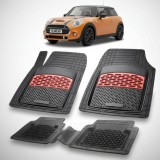 Cumpara ieftin Covorașe MINI Hatch F55 F56 2014-2024 | Red Edition &ndash; TeamCar&reg;