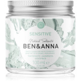 BEN&amp;ANNA Natural Toothpaste Sensitive pastă de dinți &icirc;n borcan de sticlă pentru dinti sensibili 100 ml