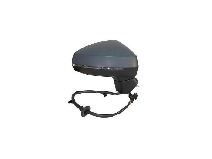 Oglinda exterioara Audi A3 (8v), 06.2012-12.2020, Dreapta, reglare electrica; grunduit; incalzita; geam asferic; cromat; pliere electrica; memorie; 1
