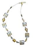 COLIER LA MURRINA CU MARGELE DIN STICLA DE MURANO