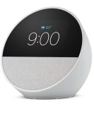 Cumpara ieftin Boxa inteligenta Amazon Echo Spot 2024, Display 2.83&quot;, Wi-Fi, Bluetooth, Alba