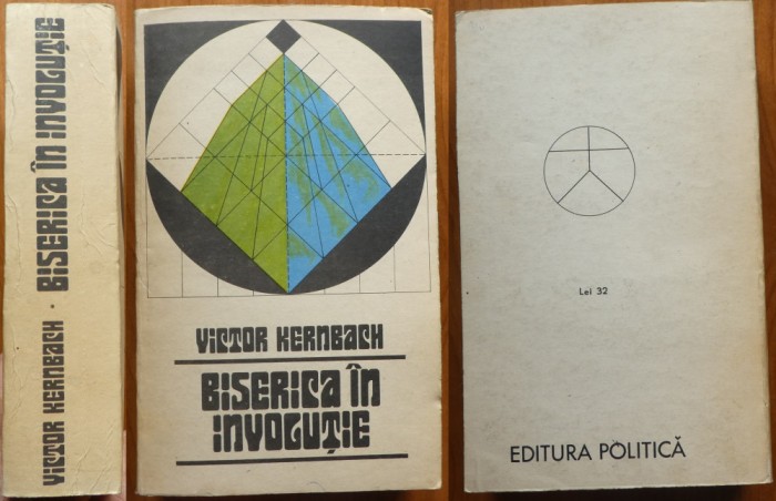 Victor Kernbach, Biserica in involutie, 1984, editia 1 cu autograf consistent