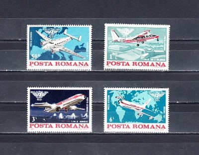 M1 TX5 9 - 1984 - A 40-a aniversare a Organizatiei Internat a aviatiei civile foto