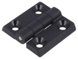 Balama Lățime 40mm Poliamidă Neagră H: 40mm cu 4 Orificii