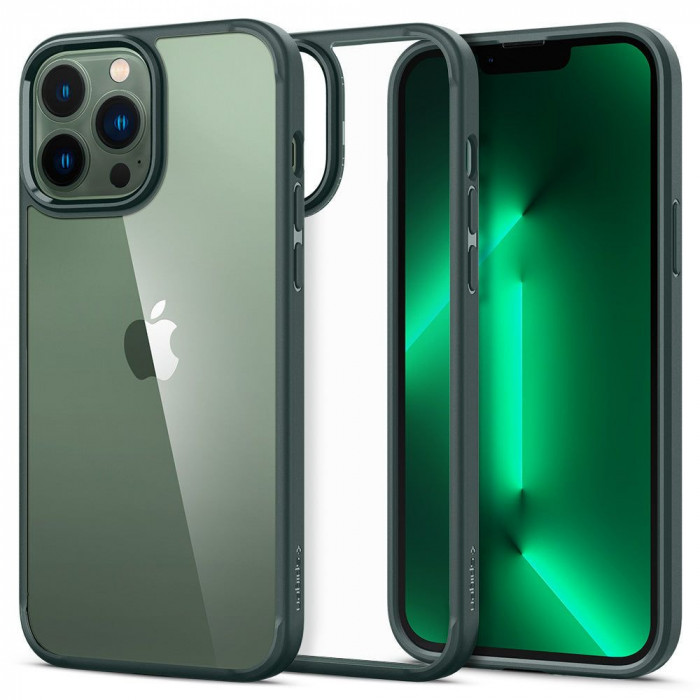 Husa Spigen Hybrid iPhone 13 Pro Max - Midnight Green