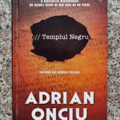 Templul Negru (cu Dedicatie) - Adrian Onciu ,553809