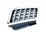 Grila radiator Mitsubishi L200/Triton, 04.2010-2015, stanga, crom/gri, 7450A569, 528405-1