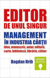 Editor de unul singur. Management in industria cartii | Bogdan Hrib, Tritonic