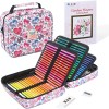 Set 120 creioane colorate cu penar Graffiti si 3 carti de colorat desen schite