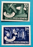 TIMBRE ROM&Acirc;NIA LP573/1963 -&Icirc;mpădurirea - Serie simplă MNH, Nestampilat