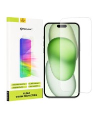 Geam Soc Protector Techsuit Clear Vision Glass iPhone 15,iPhone 15 Pro, iPhone 16 foto