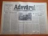 Adevarul 31 mai 1990-piata universitatii,obsesia ialtei,specula