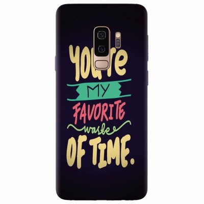 Husa silicon pentru Samsung S9 Plus, My Favorite Waste Of Time foto