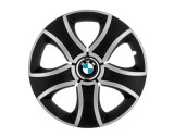 Cumpara ieftin Set 4 capace roti Bis Gri-Negru R14 pentru gama auto BMW, Autohelix MSA