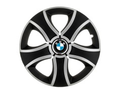 Set 4 capace roti Bis Gri-Negru R14 pentru gama auto BMW