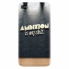 Husa silicon pentru Apple Iphone 4 / 4S, Ambition Is My Shit