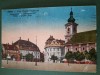 Vedere carte postala SIBIU -PIATA FERDINAND I, Circulata, Printata