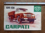 PLIANT RECLAMA- CAMIONUL CARPATI SR 131 * ANII &#039;50