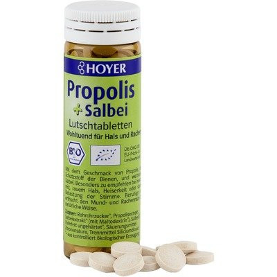 Dropsuri cu propolis si salvie eco 60 buc HOYER foto