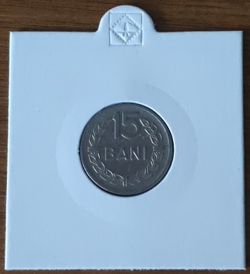 15 bani 1960, RPR / Romania, XF foto