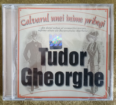 Tudor Gheorghe - calvarul unei inime pribegi , CD cu muzică foto