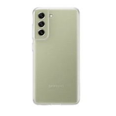 HUSA Smartphone Samsung, pt Galaxy S21 Fe, tip back cover (protectie spate), silicon, ultrasubtire, transparent, &quot;EF-QG990CTEGWW&quot;