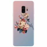 Husa silicon pentru Samsung S9 Plus, Roses